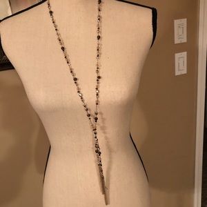 NWT White House Black Market beaded necklace